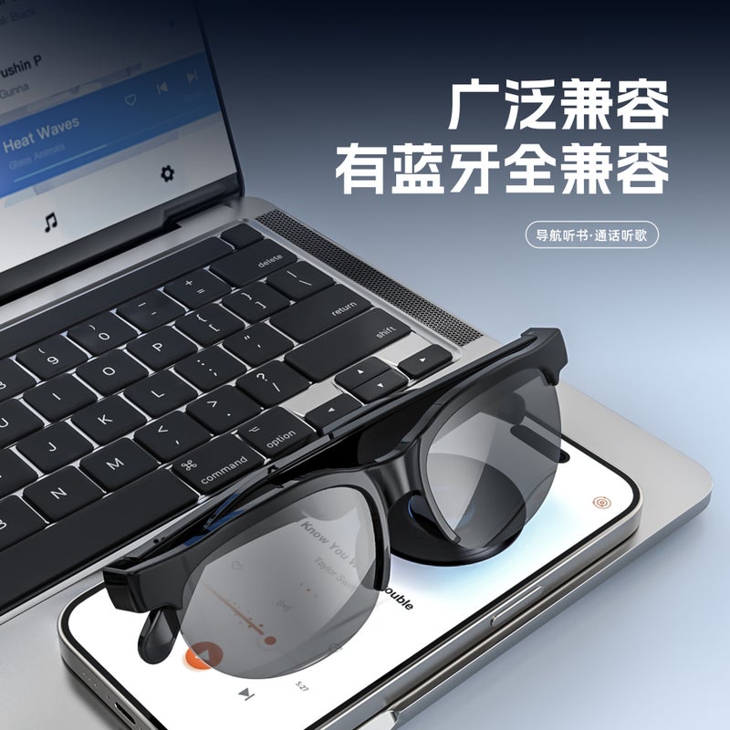 نظارات رأس Xg88Pro اللاسلكية بتقنية البلوتوث 5.3 مع سماعات ستيريو ونظارات شمسية للركوب - Image 5